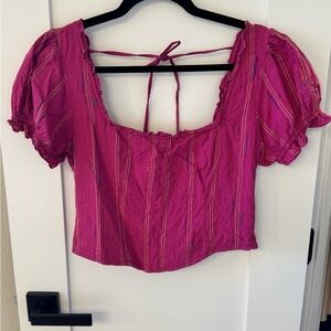 Free People Pink Women's Top